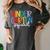 Kindergarten Squad Team Crew Teacher Back To School Women's Comfort Colors T-Shirt Pepper Kindergarten Squad Team Crew Teacher Back To School Women's Comfort Colors T-Shirt Pepper