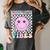 Kindergarten Vibes First Day Of School Kindergarten Teacher Women's Comfort Colors T-Shirt Pepper