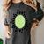 Kiwi Easy Costume Halloween Fruit Lover School Teacher Fun Women's Comfort Colors T-Shirt Pepper