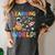 Learning Is Out Of This World Space Back To School Teacher Women's Comfort Colors T-Shirt Pepper