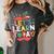 Let's Learn Today Teacher Motivational Back To School Women's Comfort Colors T-Shirt Pepper