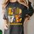 LOVE Kindergarten Pumpkin Teacher Student Halloween Costume Women's Comfort Colors T-Shirt Pepper
