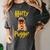Lovely Harry Pugger Pug Women's Comfort Colors T-Shirt Pepper