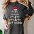 Math Equation Merry X-Mas Math Teacher Christmas Humor Men Women Kids Women's Comfort Colors T-Shirt Pepper