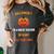 Math Teacher Halloween Quote I'm Scary All Year Long Men Women Women's Comfort Colors T-Shirt Pepper