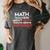 Math Teachers Aren't Mean Women's Comfort Colors T-Shirt Pepper