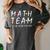 Math Team I'Ll Be There For You Math Teacher Math Squad Women's Comfort Colors T-Shirt Pepper