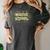 Middle School Camo Retro Back To School Teachers Women's Comfort Colors T-Shirt Pepper