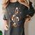 Music Note Symbol Halloween For Music Teacher Musicians Women's Comfort Colors T-Shirt Pepper