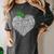 NC Red For Ed North Carolina Proud Teacher Apple T-Shirt Women's Comfort Colors T-Shirt Pepper