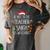 Be Nice Teacher Santa Watching Xmas School Students For Men Women Women's Comfort Colors T-Shirt Pepper