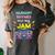 Nursery Rhymes Are My Jam 80s Retro Teachers & Students Kids Women's Comfort Colors T-Shirt Pepper