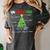 Oh Geometree Christmas Tree Geometry Math Teacher Women's Comfort Colors T-Shirt Pepper