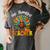 One Thankful Teacher Thanksgiving Turkey Cute Crayon Pencil Women's Comfort Colors T-Shirt Pepper One Thankful Teacher Thanksgiving Turkey Cute Crayon Pencil Women's Comfort Colors T-Shirt Pepper