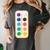Paint Palette ArtSet Halloween Costume For Teachers Students For Men Women Kids Women's Comfort Colors T-Shirt Pepper