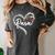 Para Heart Paraprofessional Teacher Paraeducator Women's Comfort Colors T-Shirt Pepper
