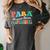 Para Paraprofessional Dream Crew Team Back To School Teacher Women's Comfort Colors T-Shirt Pepper
