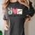 Peace Love Visuals Special Education Teacher Dream Team Women's Comfort Colors T-Shirt Pepper Peace Love Visuals Special Education Teacher Dream Team Women's Comfort Colors T-Shirt Pepper