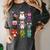 Pig Spooky Ghost Witch Boo-Jee Horror Pumpkin Pig Halloween Women's Comfort Colors T-Shirt Pepper