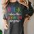 Pre-K Teacher Adventure Begins First Day Preschool Teachers Women's Comfort Colors T-Shirt Pepper