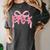 Preppy Pre k Back To School Pre-k Teachers Girls Cute Bow Women's Comfort Colors T-Shirt Pepper