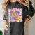 Preppy Third Grade Back To School Teacher Girl Kid Women's Comfort Colors T-Shirt Pepper Preppy Third Grade Back To School Teacher Girl Kid Women's Comfort Colors T-Shirt Pepper