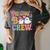 Preschool Boo Crew Preschool Teacher Student Halloween Women's Comfort Colors T-Shirt Pepper