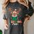 Preschool Crew Xmas Reindeer Teacher Student Christmas Women's Comfort Colors T-Shirt Pepper Preschool Crew Xmas Reindeer Teacher Student Christmas Women's Comfort Colors T-Shirt Pepper