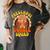 Preschool Gobble Squad Cute Turkey Thanksgiving Teacher Women's Comfort Colors T-Shirt Pepper Preschool Gobble Squad Cute Turkey Thanksgiving Teacher Women's Comfort Colors T-Shirt Pepper
