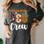 Principal Boo Crew Ghost Halloween Teachers School Matching Women's Comfort Colors T-Shirt Pepper