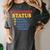 Relationship Status Single Married Hot Teacher Women's Comfort Colors T-Shirt Pepper