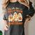 Retro Are You Fall O Ween Directions Ghost Teacher Spooky Women's Comfort Colors T-Shirt Pepper
