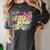 Retro First Grade Teacher Disco Ball Coquette Back To School Women's Comfort Colors T-Shirt Pepper Retro First Grade Teacher Disco Ball Coquette Back To School Women's Comfort Colors T-Shirt Pepper