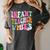 Retro Infant Teacher Vibes Women Daycare Teacher Women's Comfort Colors T-Shirt Pepper Retro Infant Teacher Vibes Women Daycare Teacher Women's Comfort Colors T-Shirt Pepper