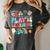 Retro Play Is Learning Kindergarten Teacher Team Women Women's Comfort Colors T-Shirt Pepper