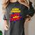 School Counselor Teacher Superhero Superpower Comic Book Women's Comfort Colors T-Shirt Pepper