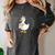 Silly Goose Teacher Club Women's Comfort Colors T-Shirt Pepper