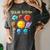 Solar System Cute Face Planets Space Science Teacher School Women's Comfort Colors T-Shirt Pepper Solar System Cute Face Planets Space Science Teacher School Women's Comfort Colors T-Shirt Pepper