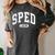 SPED Crew SPED Teacher Back To School For Women Men Women's Comfort Colors T-Shirt Pepper SPED Crew SPED Teacher Back To School For Women Men Women's Comfort Colors T-Shirt Pepper