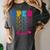 SPED Squad Proud Special Education Para Teacher Colorful Women's Comfort Colors T-Shirt Pepper