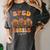 Sped Teacher Gobble Squad Thanksgiving Special Education Women's Comfort Colors T-Shirt Pepper Sped Teacher Gobble Squad Thanksgiving Special Education Women's Comfort Colors T-Shirt Pepper