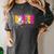 Spooky Halloween Teacher Para Counselor SPED Preppy Boo Kids Women's Comfort Colors T-Shirt Pepper