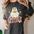 Spooky Teacher Groovy Retro Ghost Teacher Halloween 2023 For Men Women Kids Women's Comfort Colors T-Shirt Pepper