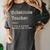 Substitute Teacher Like A Normal Teacher But Cooler Women's Comfort Colors T-Shirt Pepper