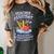 Superhero Sidekick Teaching Teach School Teacher Assistant Women's Comfort Colors T-Shirt Pepper