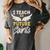 I Teach Future Saints Catholic Educator Teacher Women's Comfort Colors T-Shirt Pepper