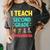 I Teach Second Grade Superheroes Teacher Superhero Women's Comfort Colors T-Shirt Pepper