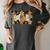 Teacher Appreciation Boho Floral Leopard Checkered Women's Comfort Colors T-Shirt Pepper