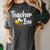 Teacher Bee Bumblebee Back To School Women's Comfort Colors T-Shirt Pepper Teacher Bee Bumblebee Back To School Women's Comfort Colors T-Shirt Pepper
