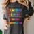 Teacher We Are Like a Box Of Crayons Back To School Women's Comfort Colors T-Shirt Pepper Teacher We Are Like a Box Of Crayons Back To School Women's Comfort Colors T-Shirt Pepper